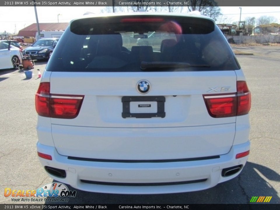 2013 BMW X5 xDrive 35i Sport Activity Alpine White / Black Photo #9