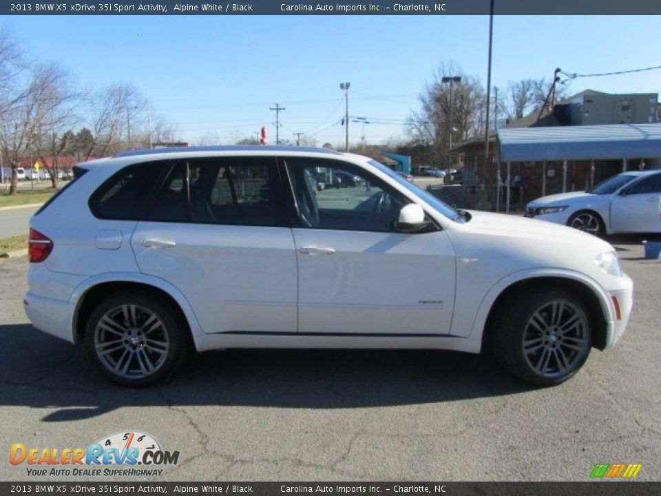 2013 BMW X5 xDrive 35i Sport Activity Alpine White / Black Photo #11