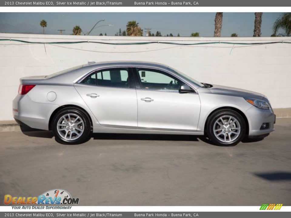 2013 Chevrolet Malibu ECO Silver Ice Metallic / Jet Black/Titanium Photo #25