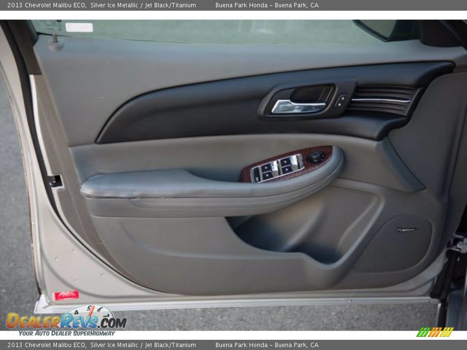 2013 Chevrolet Malibu ECO Silver Ice Metallic / Jet Black/Titanium Photo #26