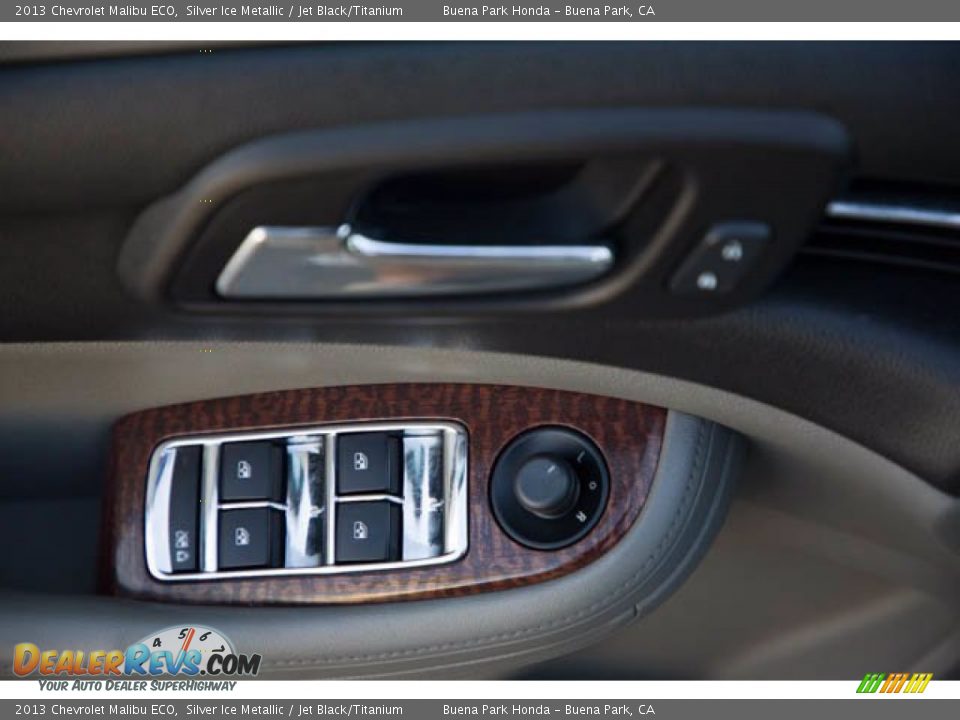 2013 Chevrolet Malibu ECO Silver Ice Metallic / Jet Black/Titanium Photo #27