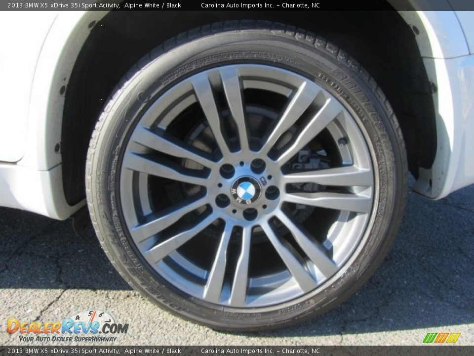 2013 BMW X5 xDrive 35i Sport Activity Alpine White / Black Photo #27