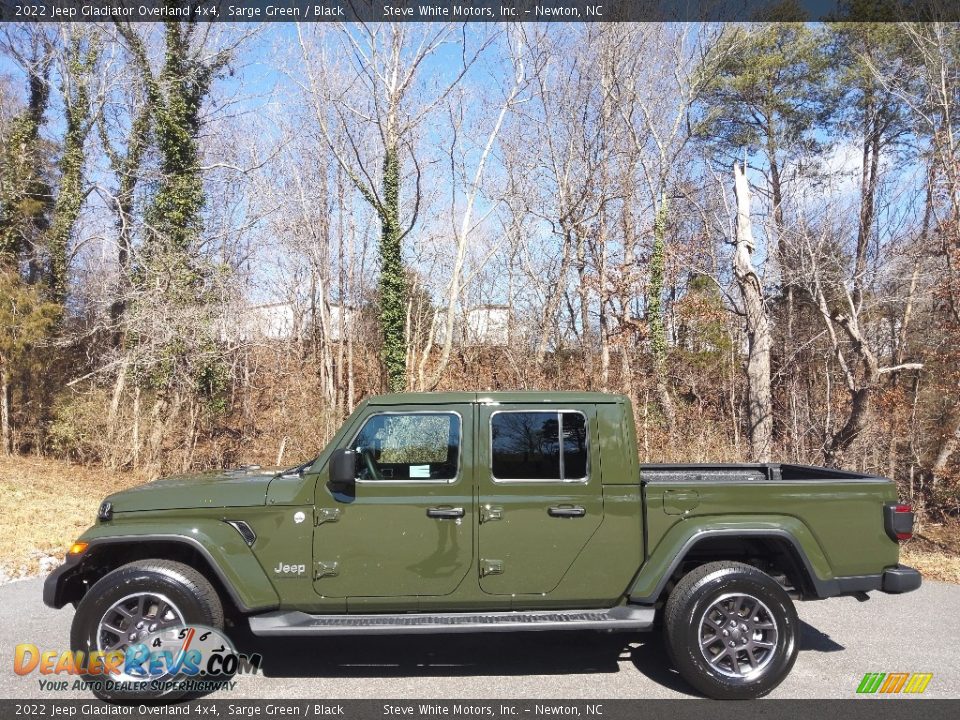 2022 Jeep Gladiator Overland 4x4 Sarge Green / Black Photo #1