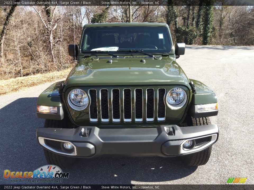 2022 Jeep Gladiator Overland 4x4 Sarge Green / Black Photo #3