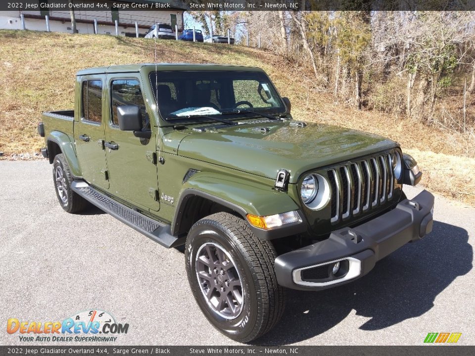 2022 Jeep Gladiator Overland 4x4 Sarge Green / Black Photo #4