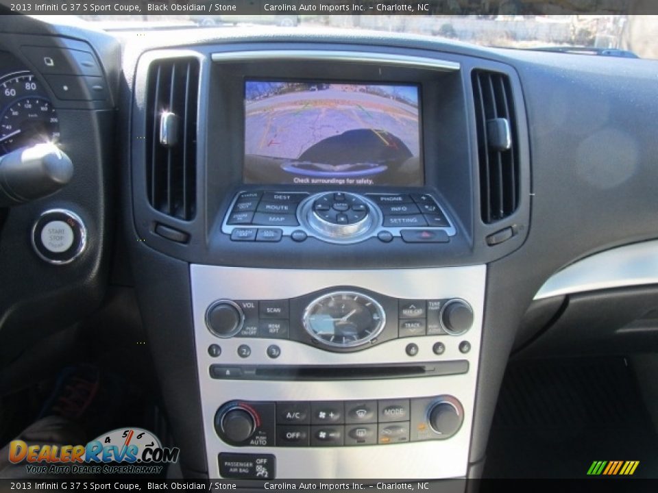 2013 Infiniti G 37 S Sport Coupe Black Obsidian / Stone Photo #16