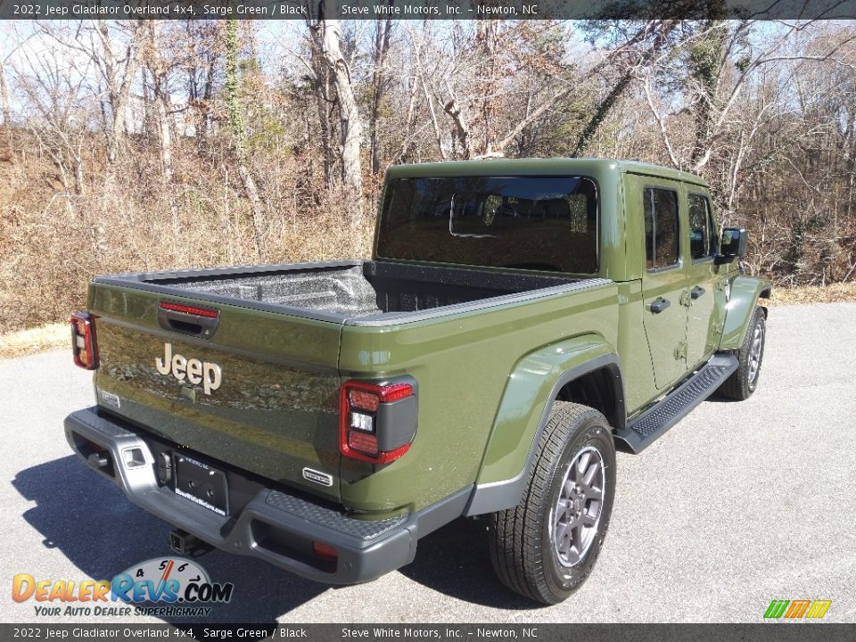 2022 Jeep Gladiator Overland 4x4 Sarge Green / Black Photo #6