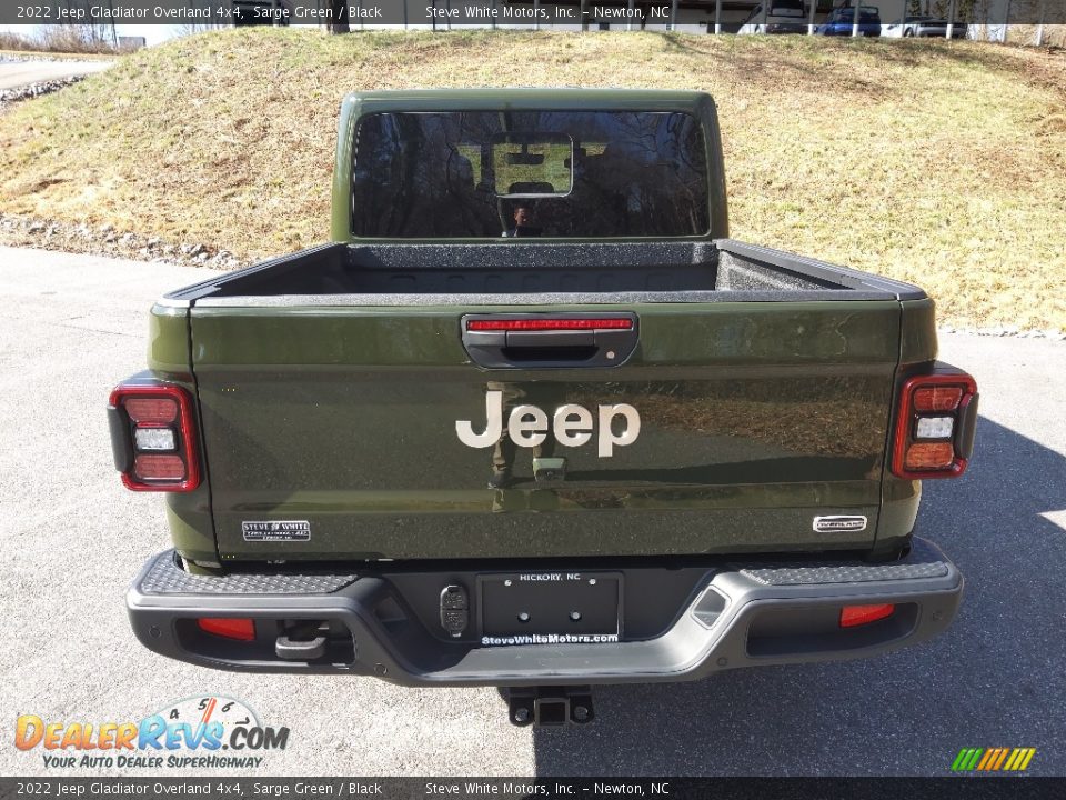 2022 Jeep Gladiator Overland 4x4 Sarge Green / Black Photo #7