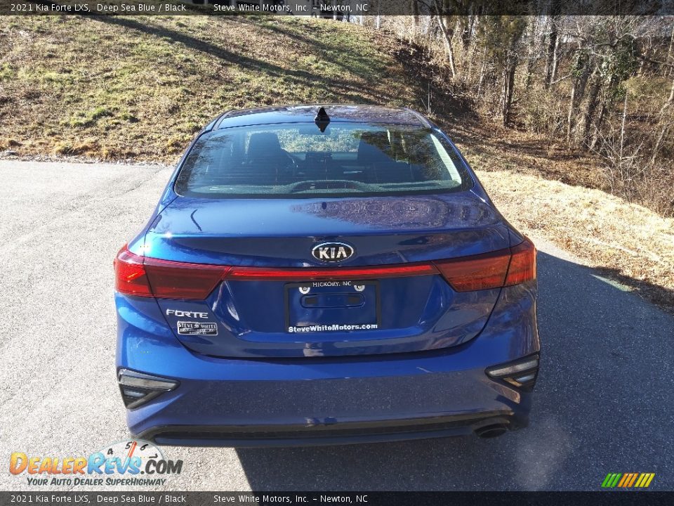 2021 Kia Forte LXS Deep Sea Blue / Black Photo #9