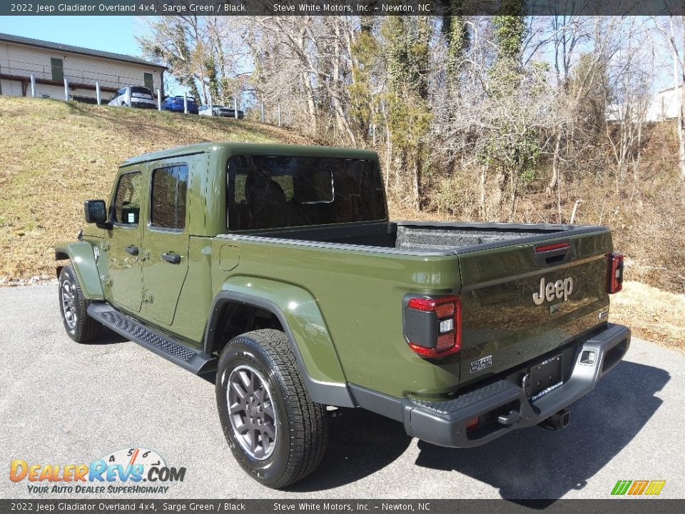 2022 Jeep Gladiator Overland 4x4 Sarge Green / Black Photo #9