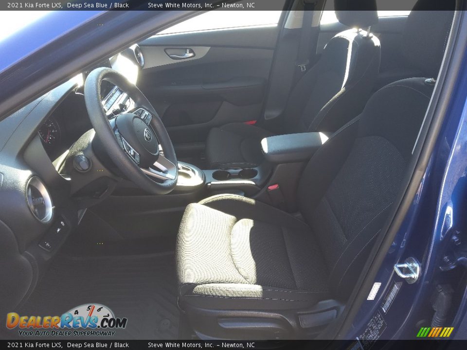 2021 Kia Forte LXS Deep Sea Blue / Black Photo #12