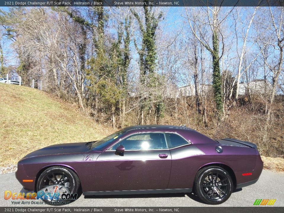 2021 Dodge Challenger R/T Scat Pack Hellraisin / Black Photo #1