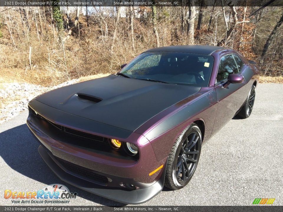 2021 Dodge Challenger R/T Scat Pack Hellraisin / Black Photo #2