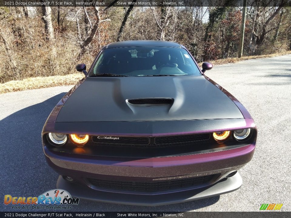 2021 Dodge Challenger R/T Scat Pack Hellraisin / Black Photo #3