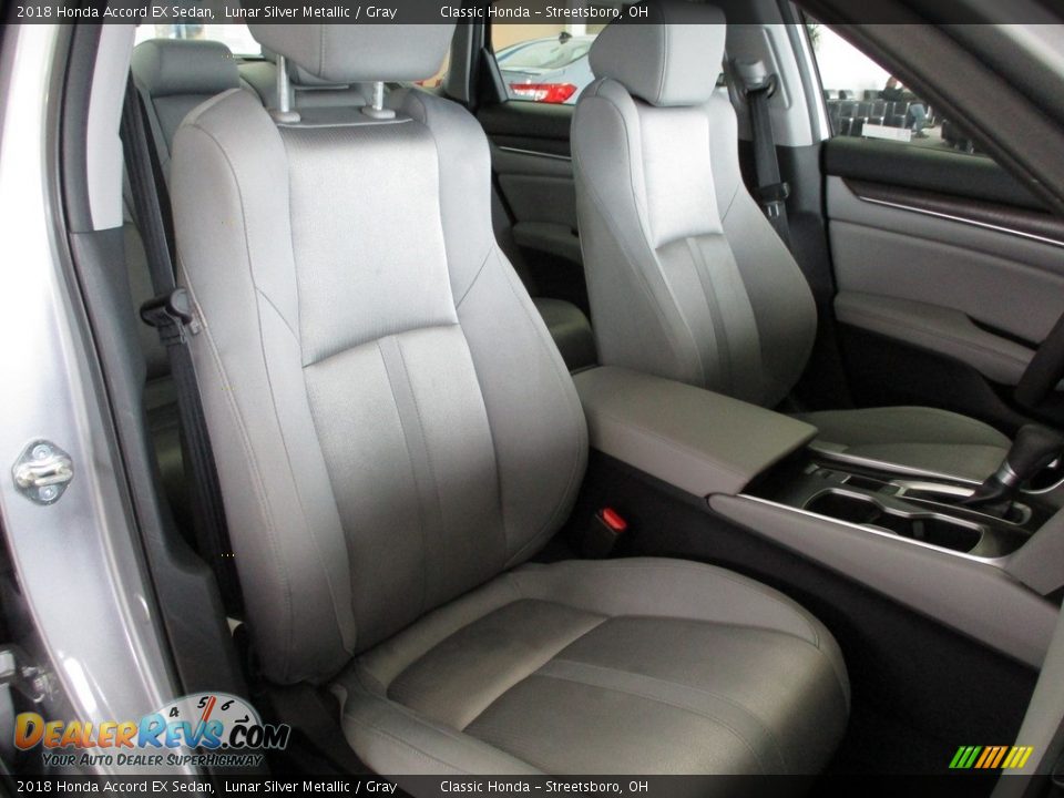 2018 Honda Accord EX Sedan Lunar Silver Metallic / Gray Photo #19
