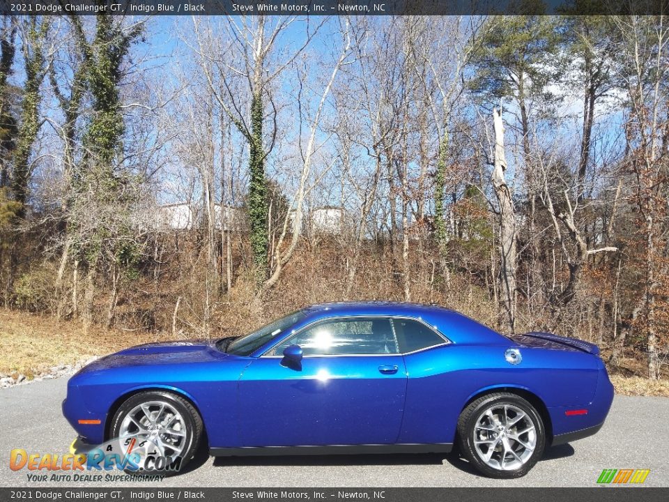 2021 Dodge Challenger GT Indigo Blue / Black Photo #1