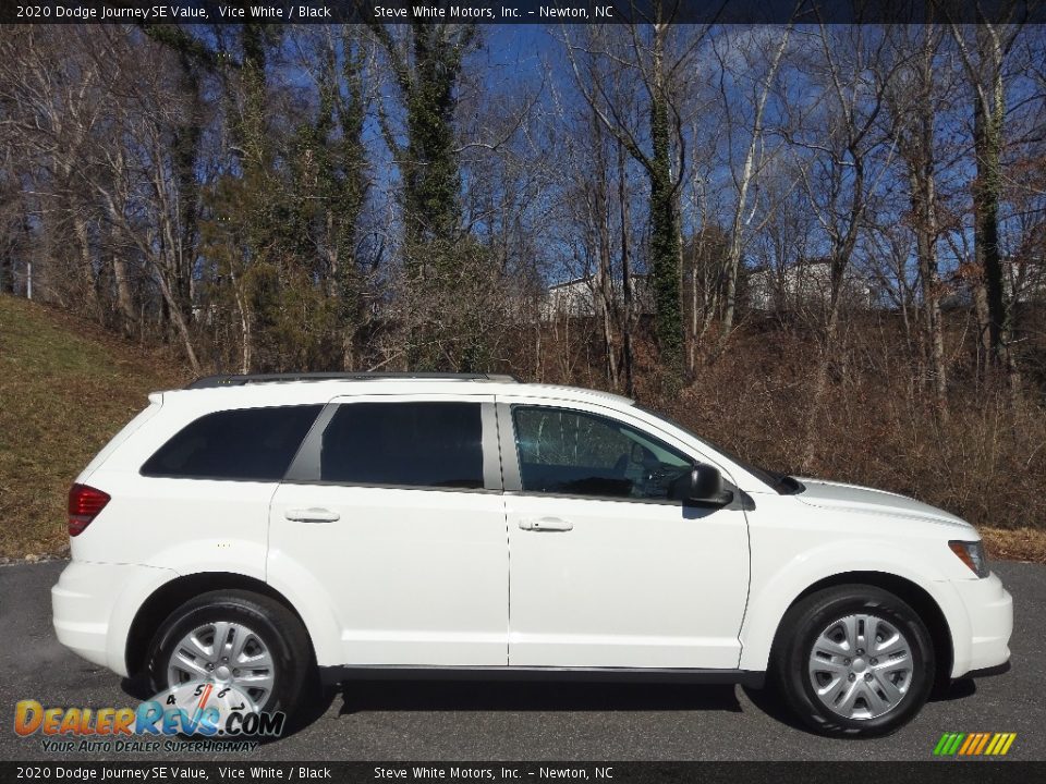 2020 Dodge Journey SE Value Vice White / Black Photo #5