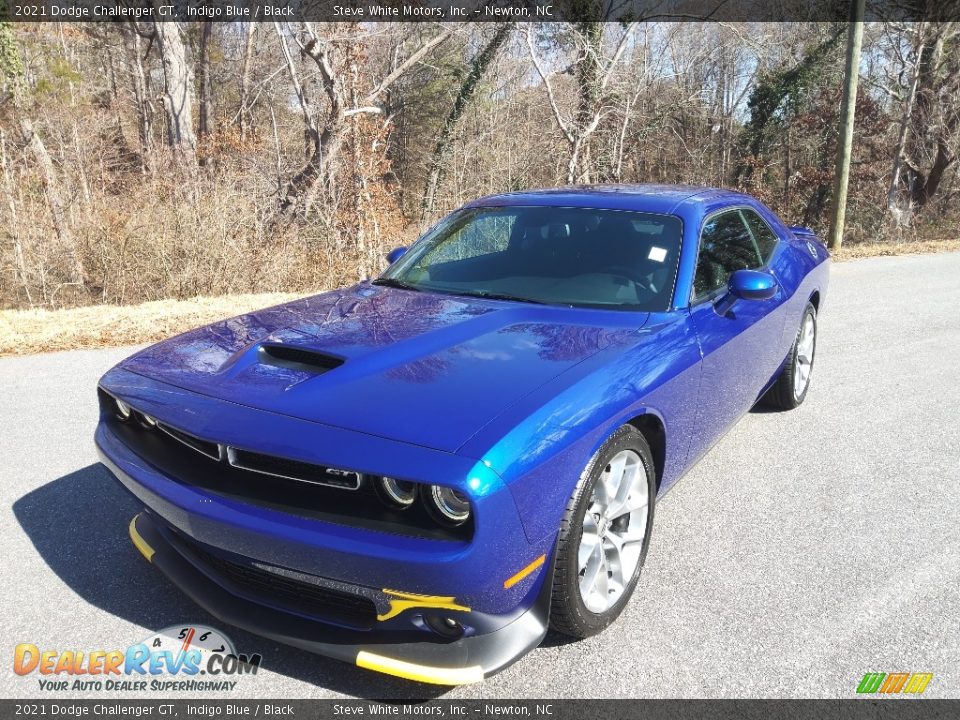 2021 Dodge Challenger GT Indigo Blue / Black Photo #2