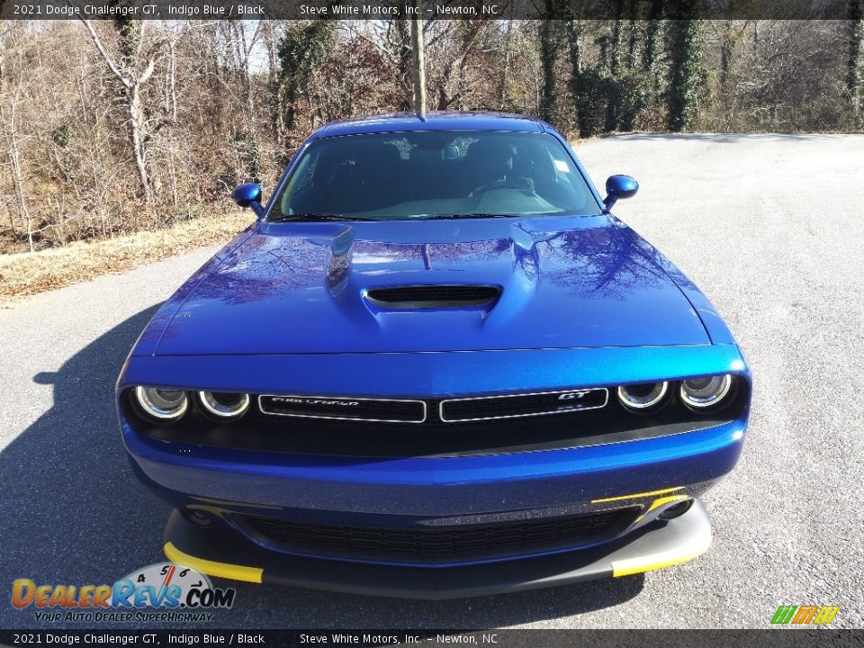 2021 Dodge Challenger GT Indigo Blue / Black Photo #3