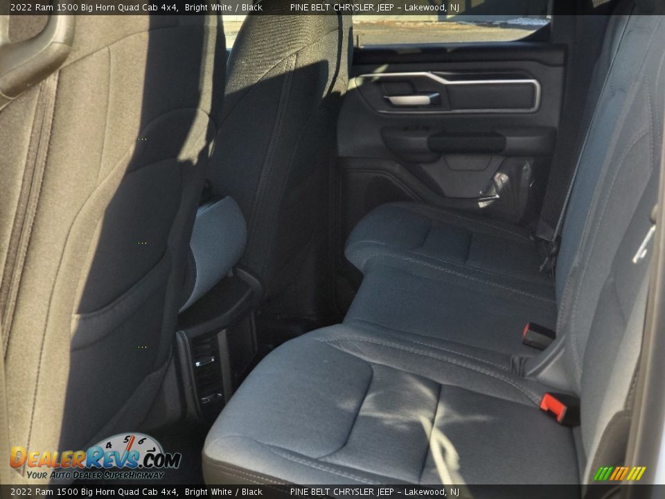 2022 Ram 1500 Big Horn Quad Cab 4x4 Bright White / Black Photo #6