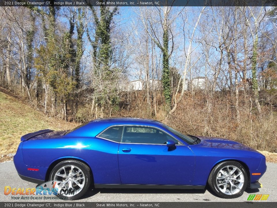 2021 Dodge Challenger GT Indigo Blue / Black Photo #5