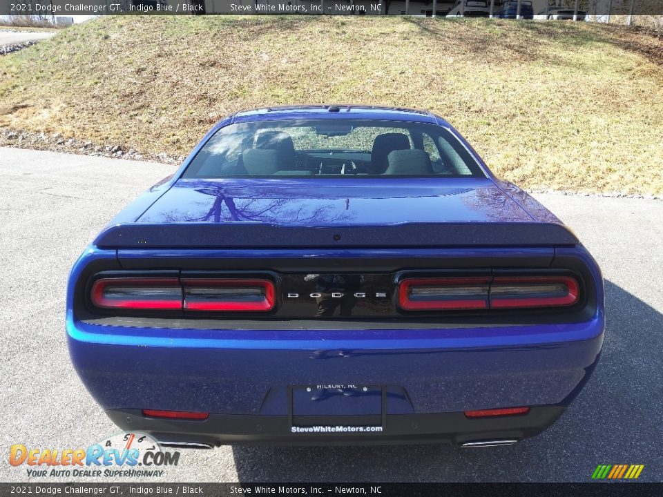 2021 Dodge Challenger GT Indigo Blue / Black Photo #7