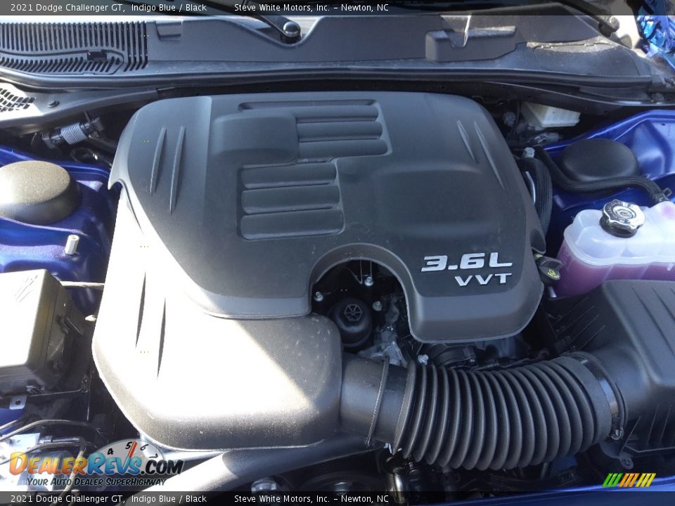 2021 Dodge Challenger GT Indigo Blue / Black Photo #8