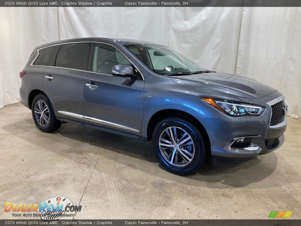 2020 Infiniti QX60 Luxe AWD Graphite Shadow / Graphite Photo #2