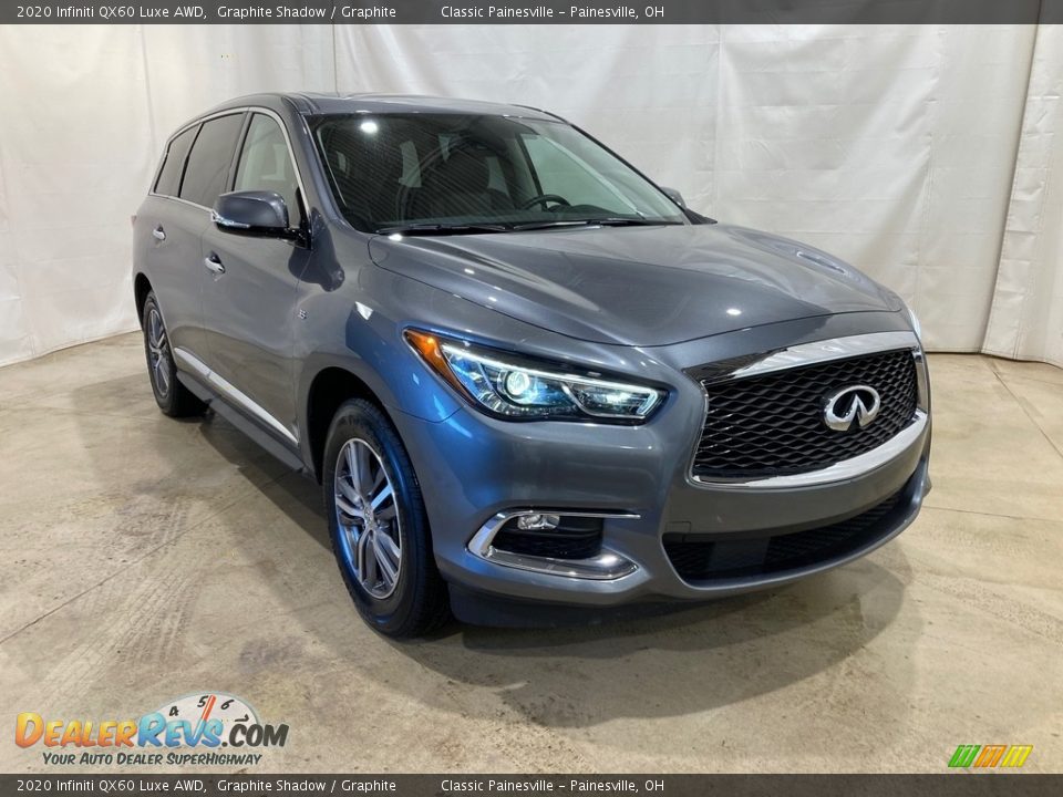 2020 Infiniti QX60 Luxe AWD Graphite Shadow / Graphite Photo #3