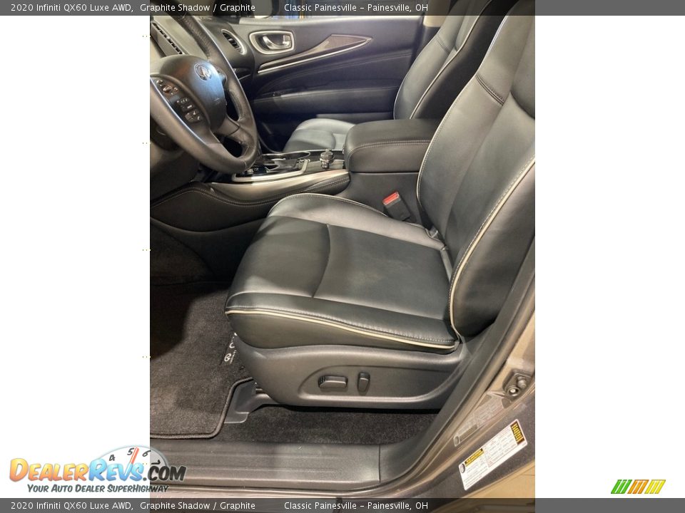 2020 Infiniti QX60 Luxe AWD Graphite Shadow / Graphite Photo #5
