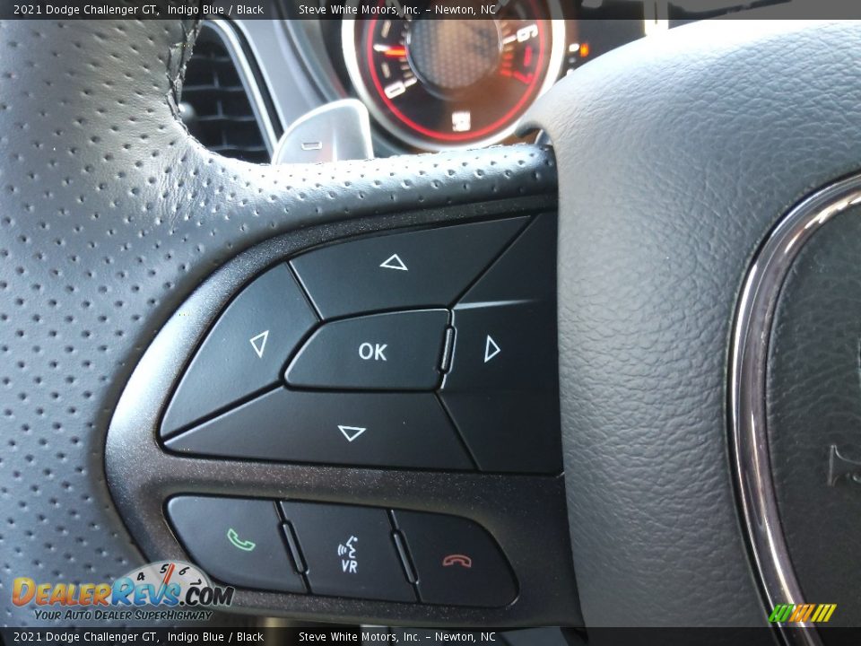 2021 Dodge Challenger GT Indigo Blue / Black Photo #16