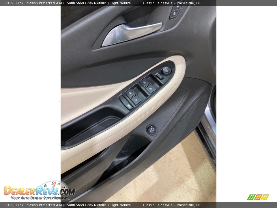 2019 Buick Envision Preferred AWD Satin Steel Gray Metallic / Light Neutral Photo #4
