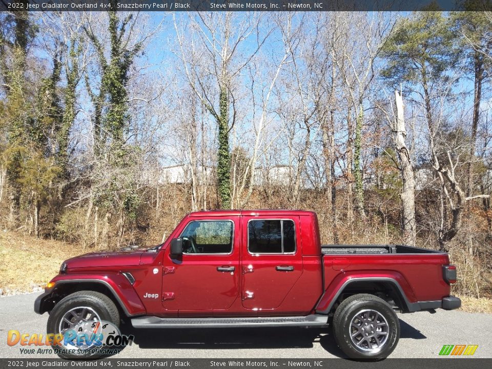 2022 Jeep Gladiator Overland 4x4 Snazzberry Pearl / Black Photo #1