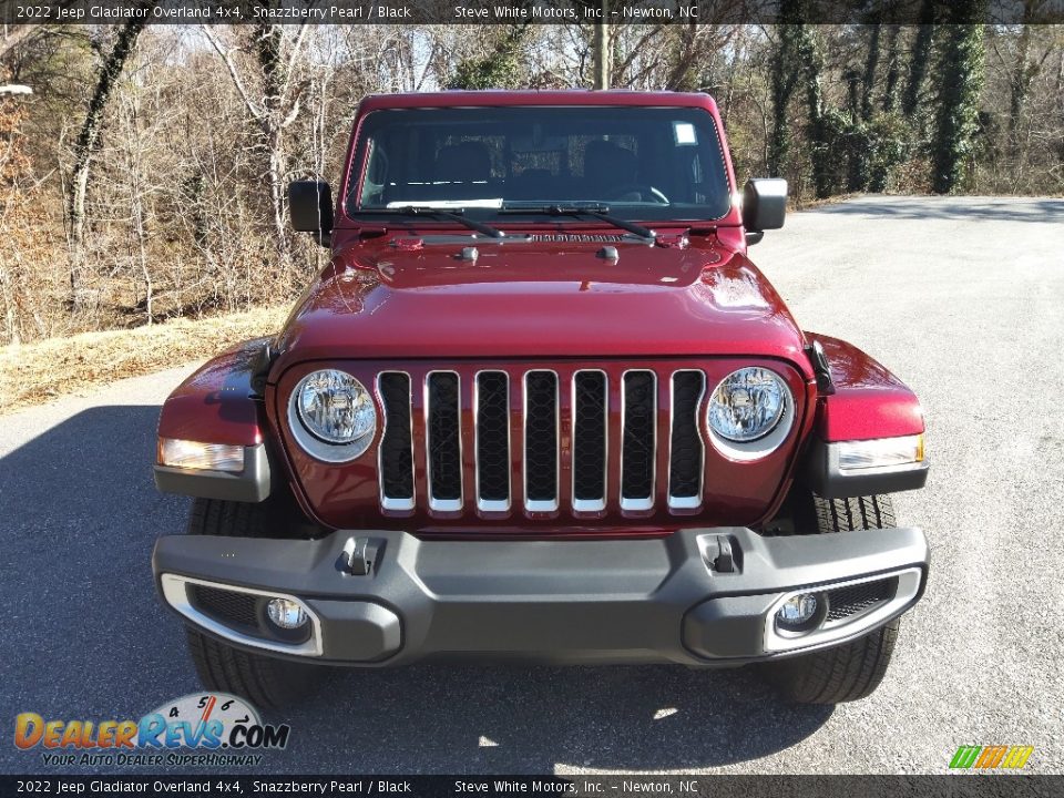 2022 Jeep Gladiator Overland 4x4 Snazzberry Pearl / Black Photo #3