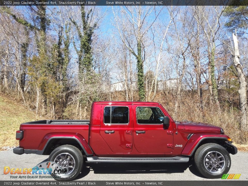 2022 Jeep Gladiator Overland 4x4 Snazzberry Pearl / Black Photo #5