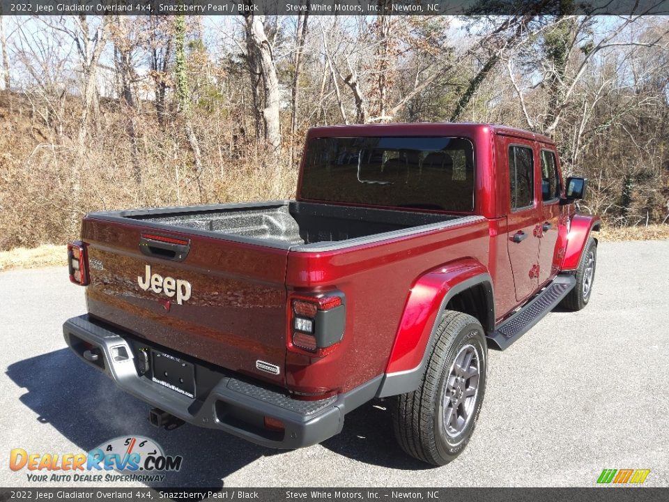 2022 Jeep Gladiator Overland 4x4 Snazzberry Pearl / Black Photo #6