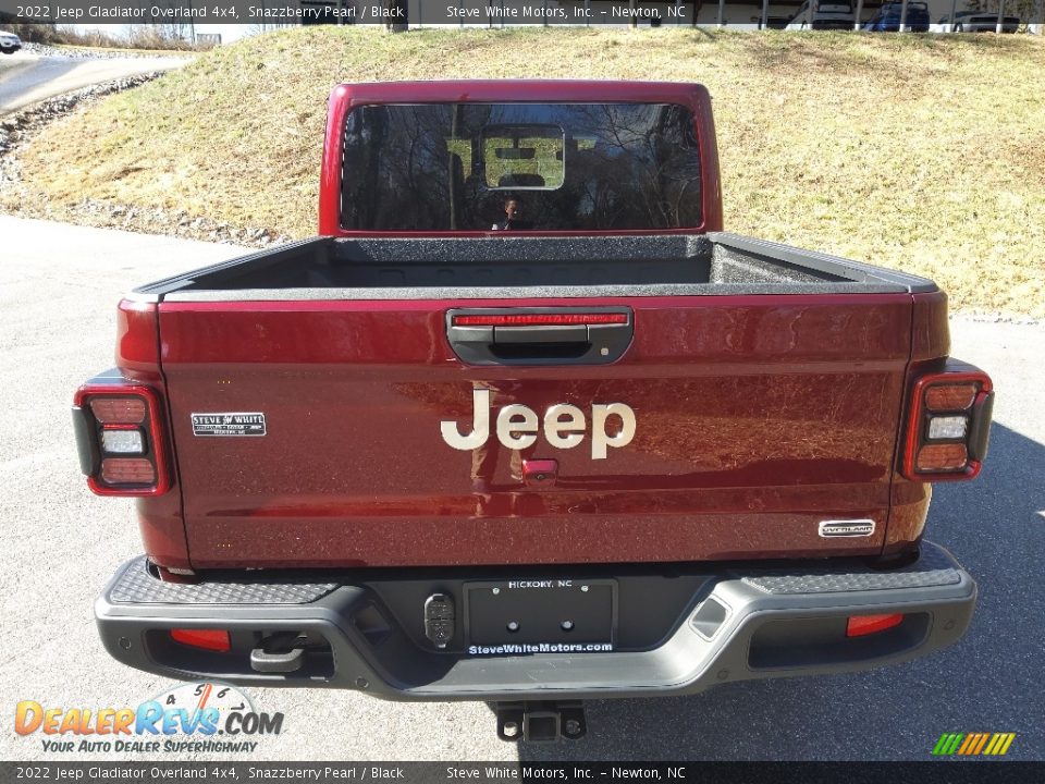 2022 Jeep Gladiator Overland 4x4 Snazzberry Pearl / Black Photo #7