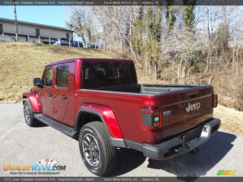 2022 Jeep Gladiator Overland 4x4 Snazzberry Pearl / Black Photo #9