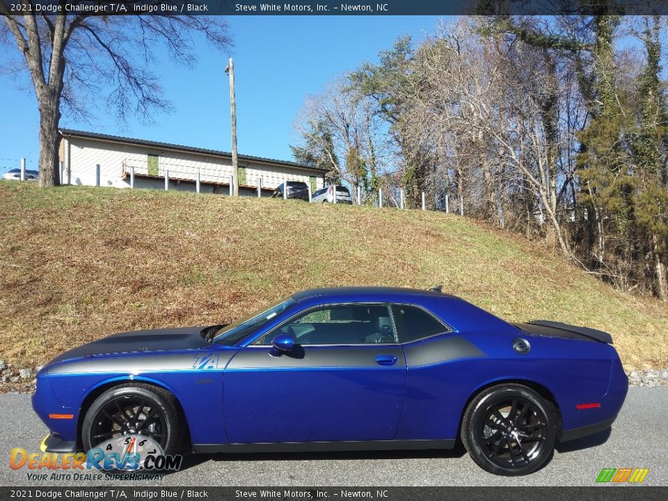 2021 Dodge Challenger T/A Indigo Blue / Black Photo #1