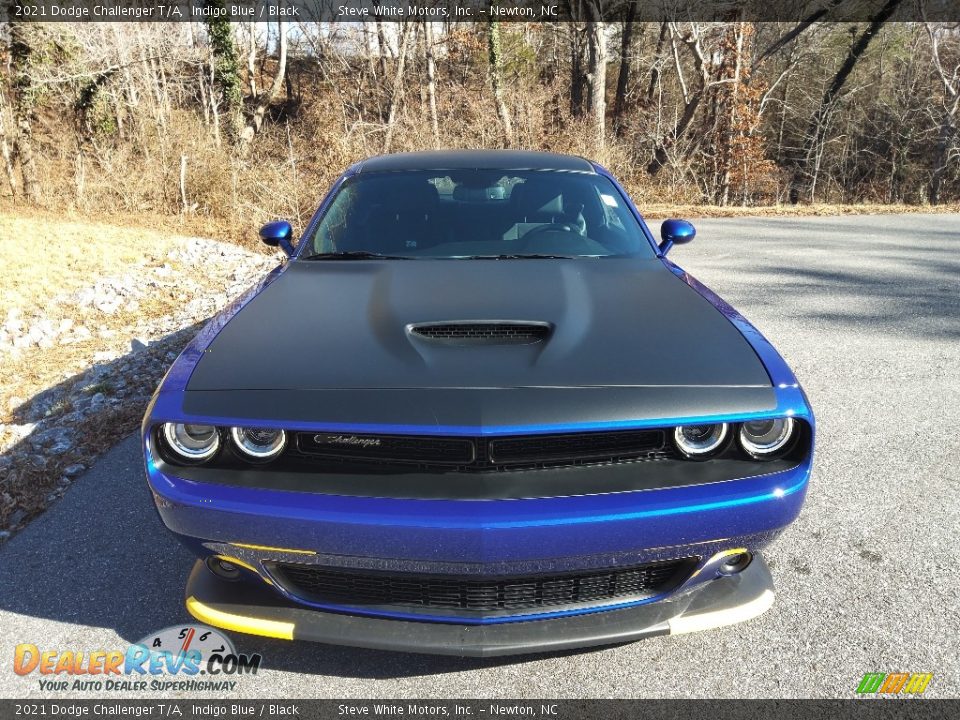 2021 Dodge Challenger T/A Indigo Blue / Black Photo #3