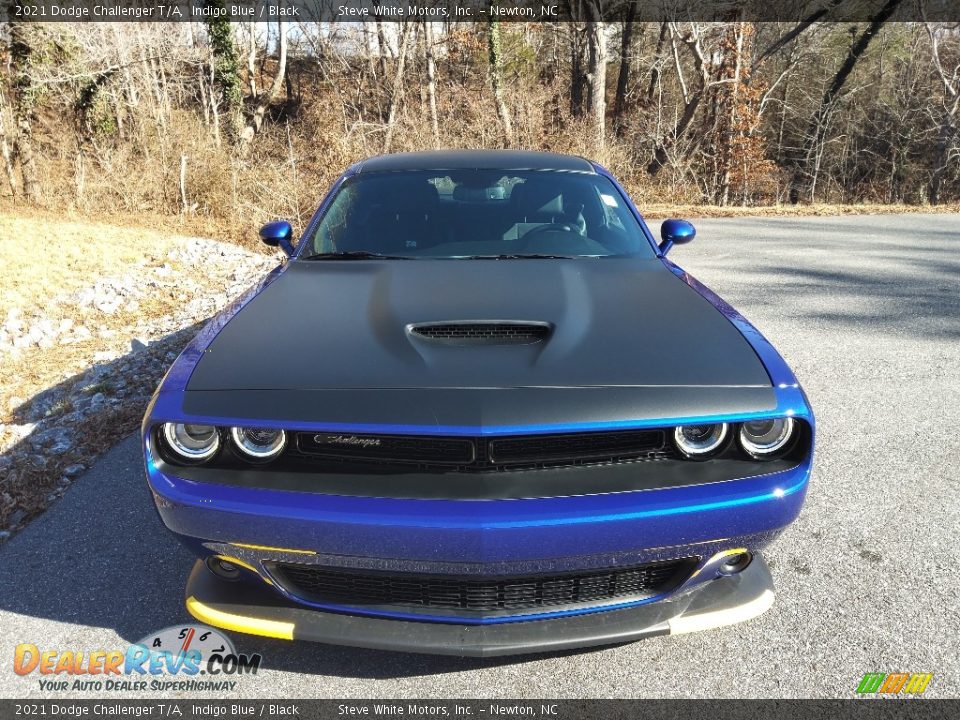 2021 Dodge Challenger T/A Indigo Blue / Black Photo #3