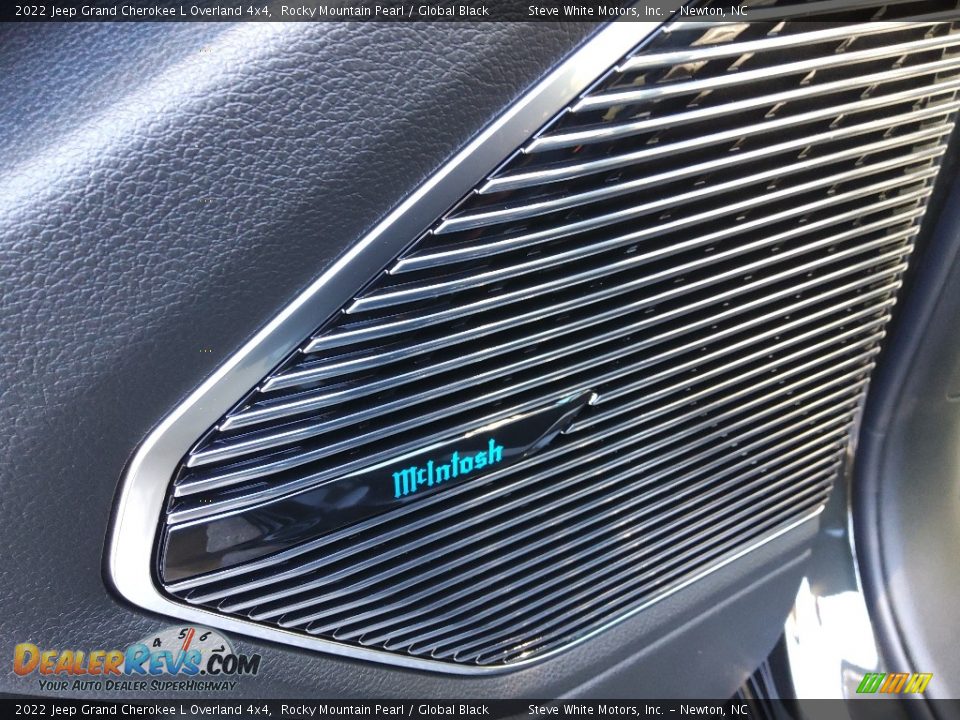 2022 Jeep Grand Cherokee L Overland 4x4 Rocky Mountain Pearl / Global Black Photo #13