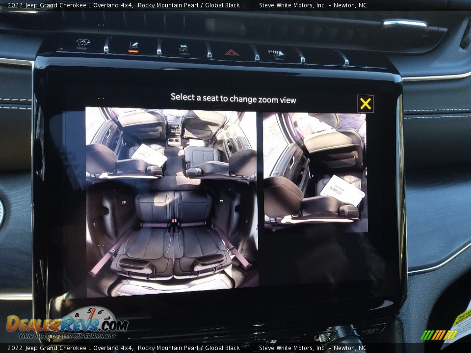 2022 Jeep Grand Cherokee L Overland 4x4 Rocky Mountain Pearl / Global Black Photo #30
