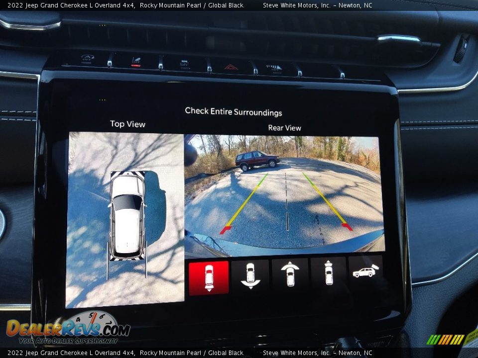 2022 Jeep Grand Cherokee L Overland 4x4 Rocky Mountain Pearl / Global Black Photo #31