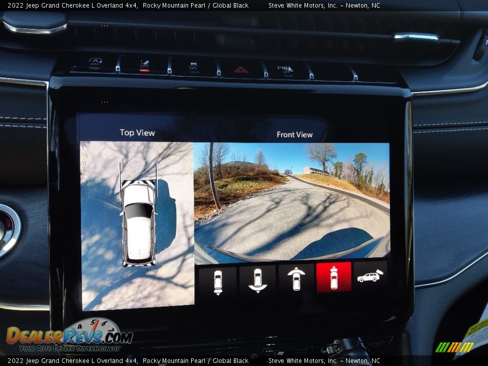 2022 Jeep Grand Cherokee L Overland 4x4 Rocky Mountain Pearl / Global Black Photo #32