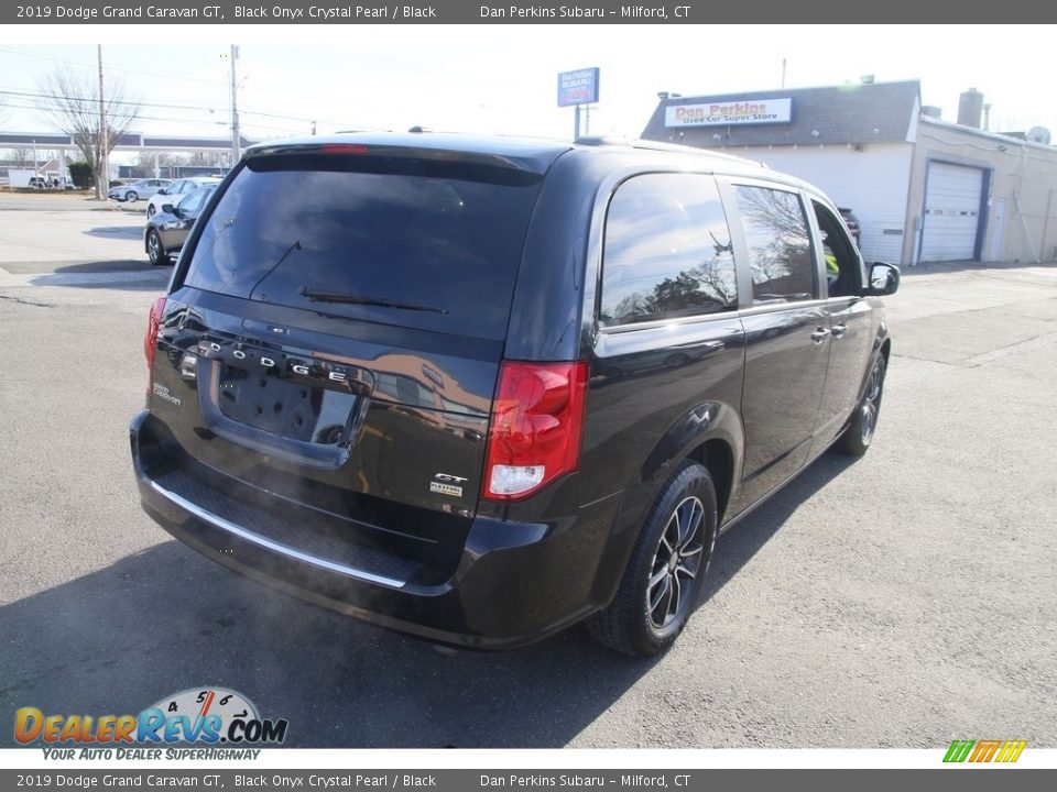 2019 Dodge Grand Caravan GT Black Onyx Crystal Pearl / Black Photo #5