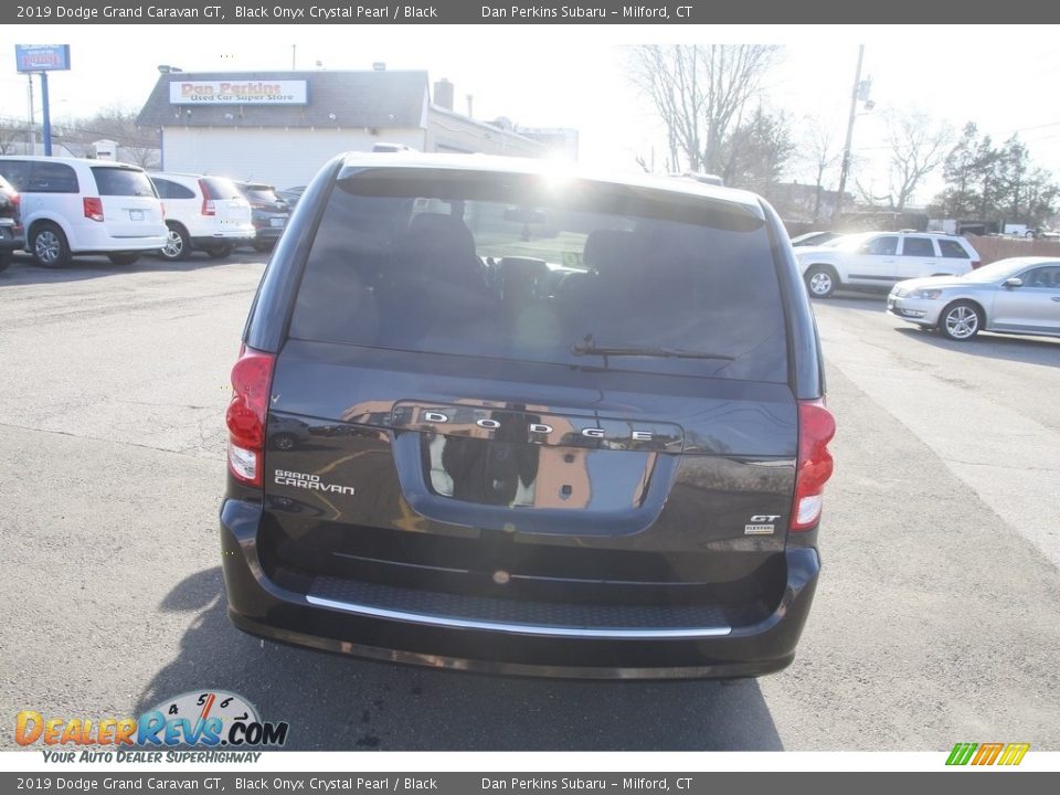 2019 Dodge Grand Caravan GT Black Onyx Crystal Pearl / Black Photo #6
