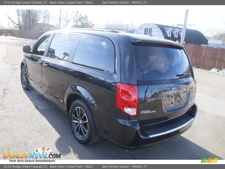 2019 Dodge Grand Caravan GT Black Onyx Crystal Pearl / Black Photo #7