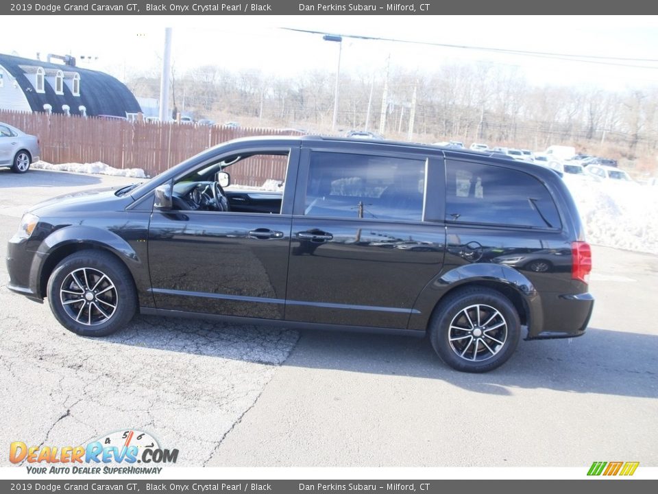 2019 Dodge Grand Caravan GT Black Onyx Crystal Pearl / Black Photo #8