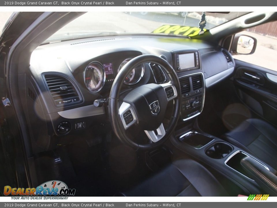 2019 Dodge Grand Caravan GT Black Onyx Crystal Pearl / Black Photo #10